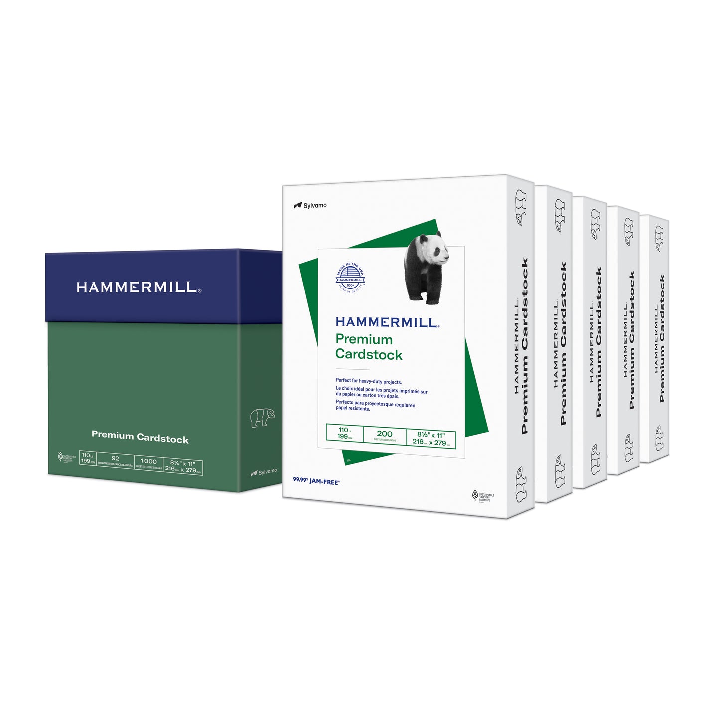 Premium Cardstock, White, 110lb, GSM (199)
