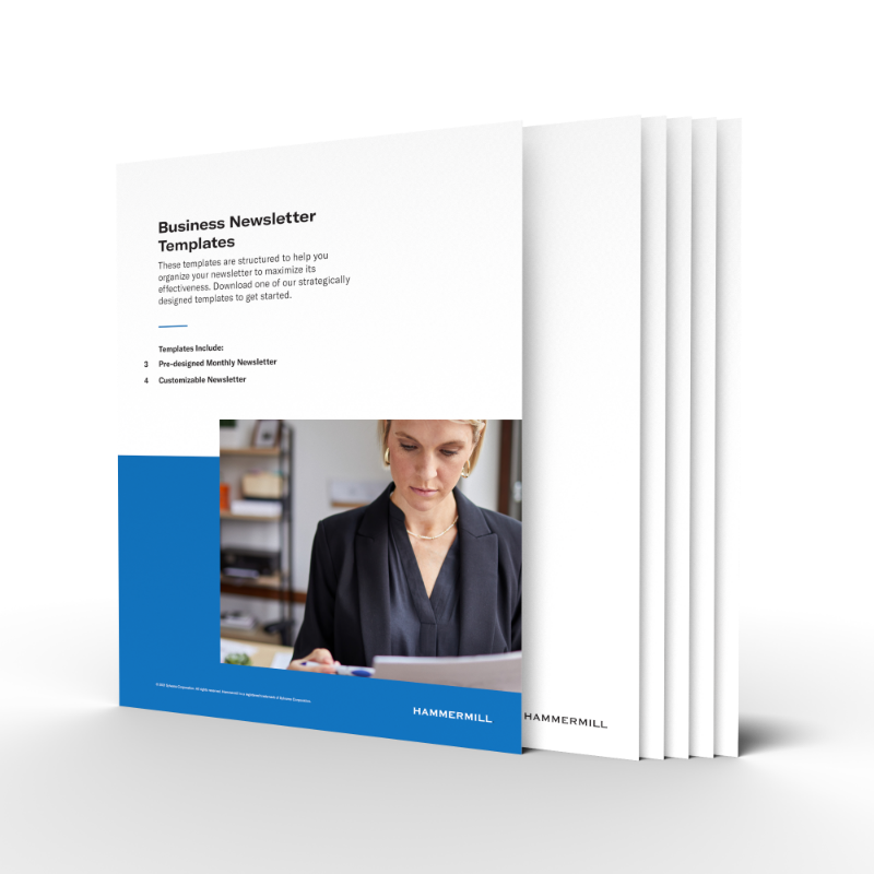 Business Newsletter template