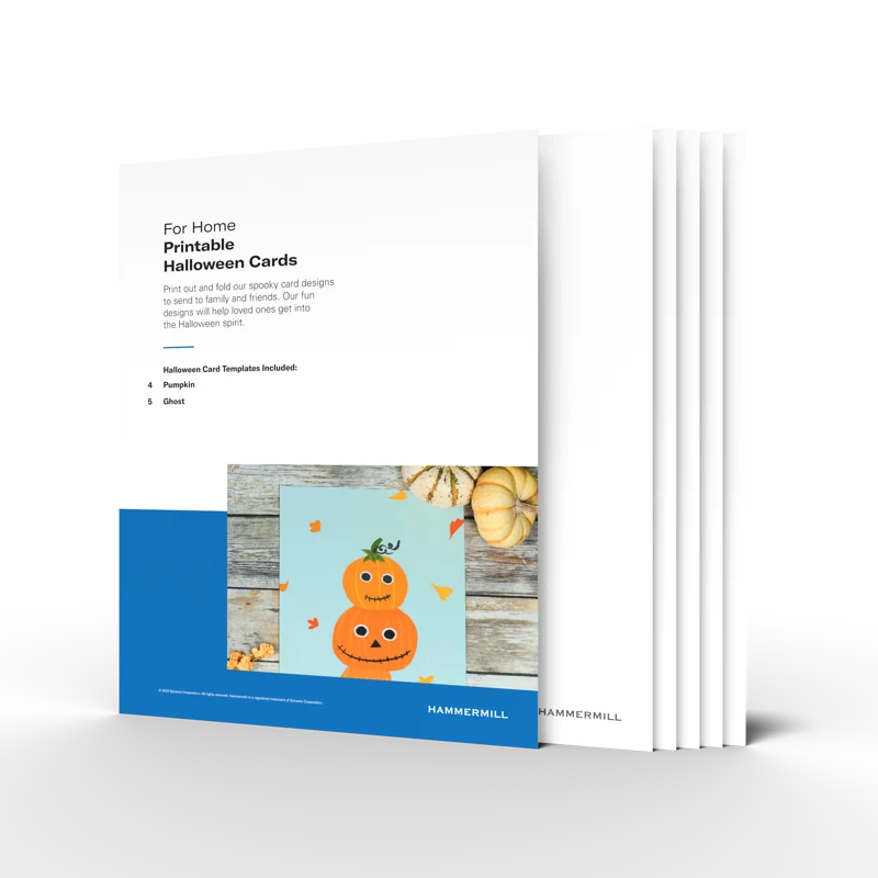 Halloween Card template