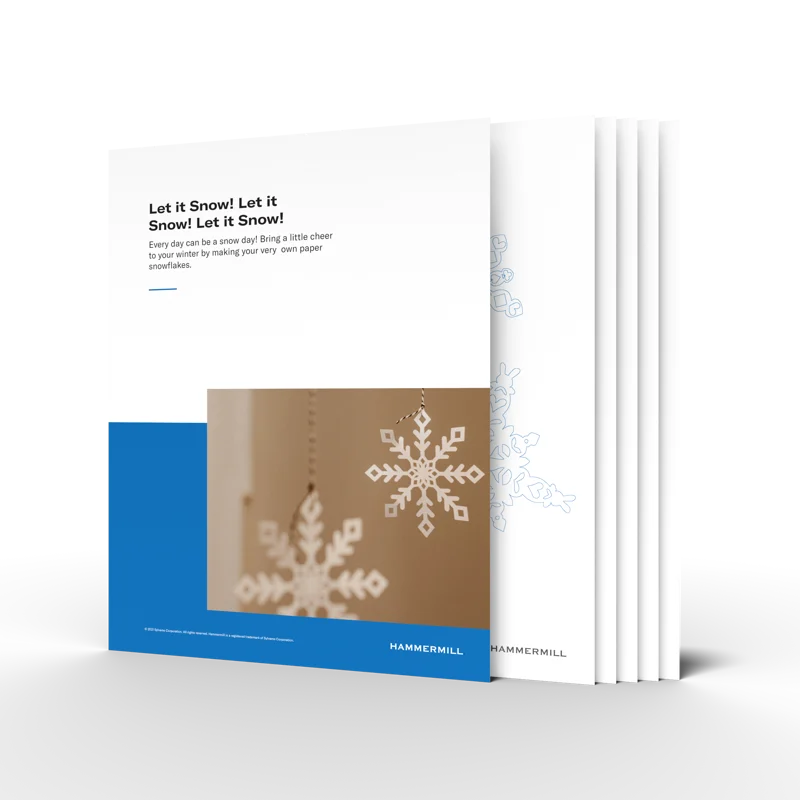 Snowflake template