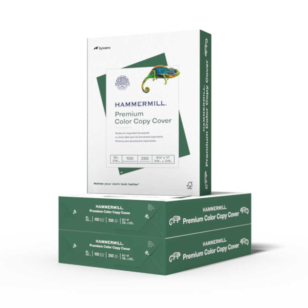 Premium Color Copy Cover reams stack