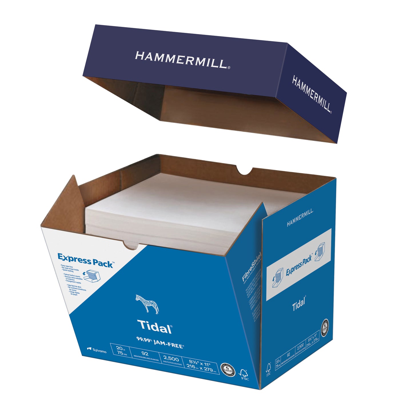 Tidal carton open