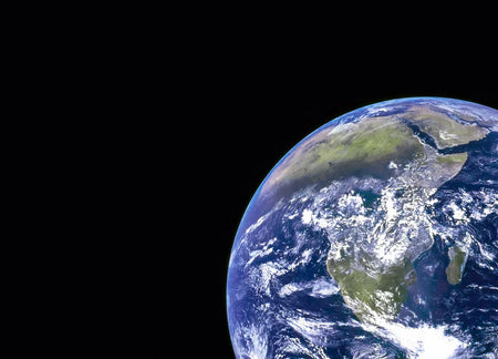 Earth view from space