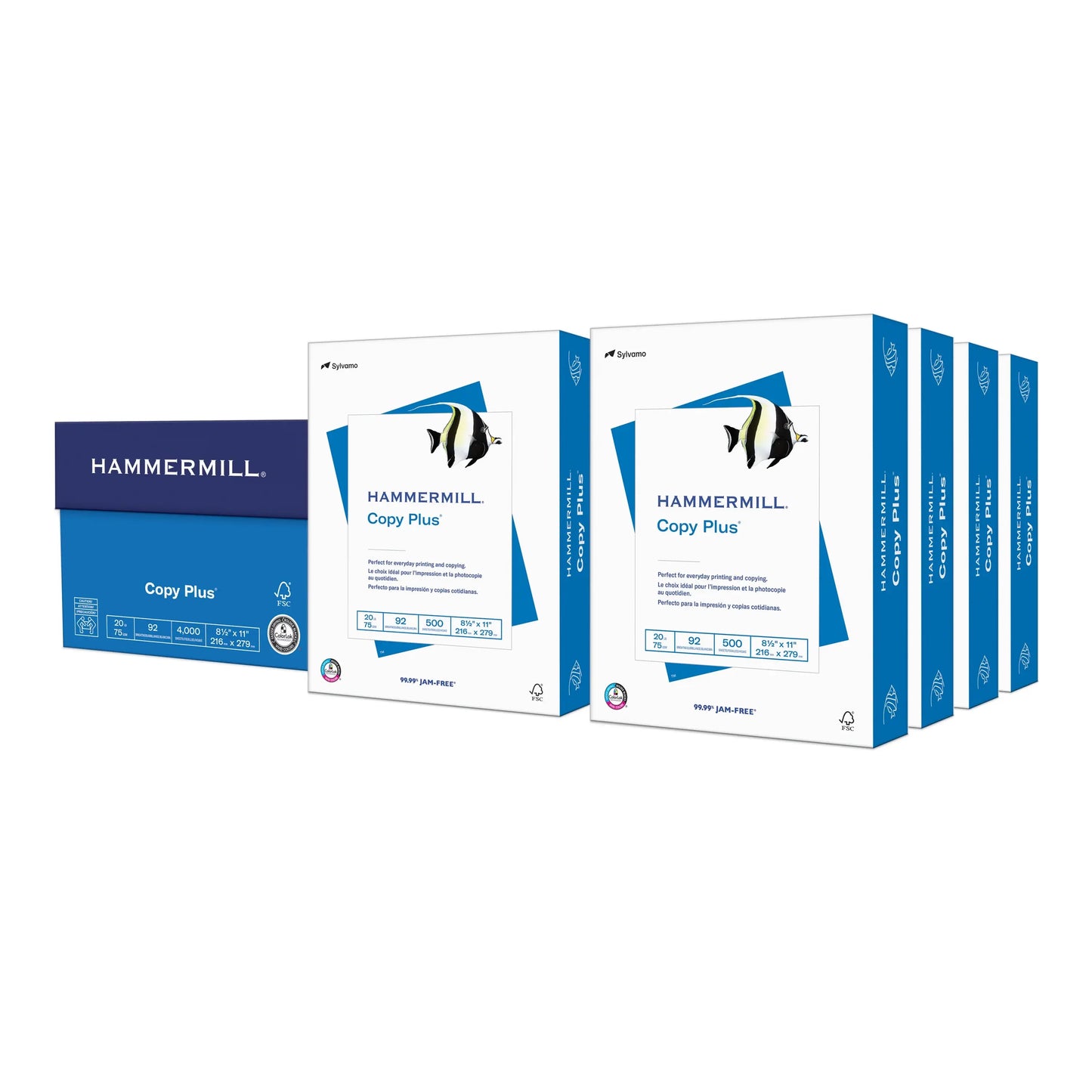 Copy Plus Printer Paper, 20lb, 92 Bright - WTB