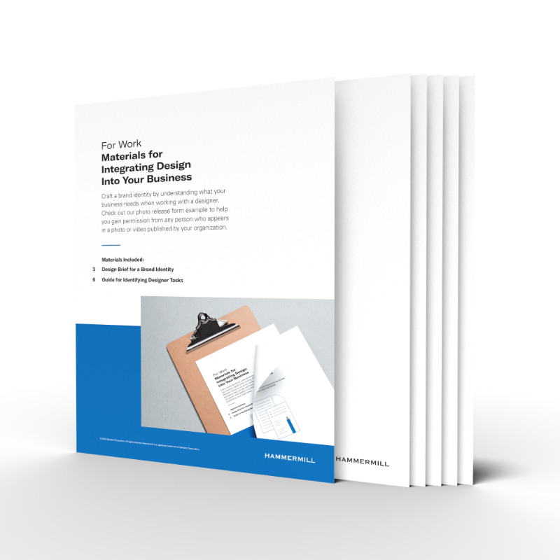 Materials for Integrating Design template