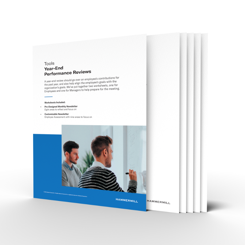 Year-end performance review pdf visual 
