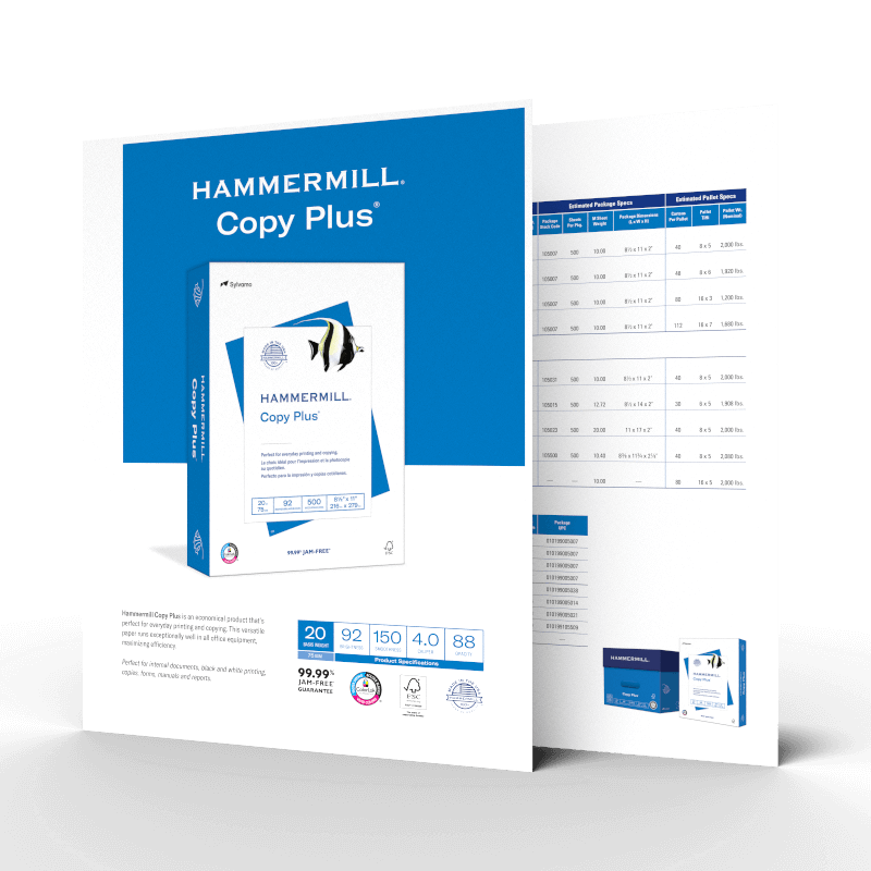 Copy Plus sell sheet